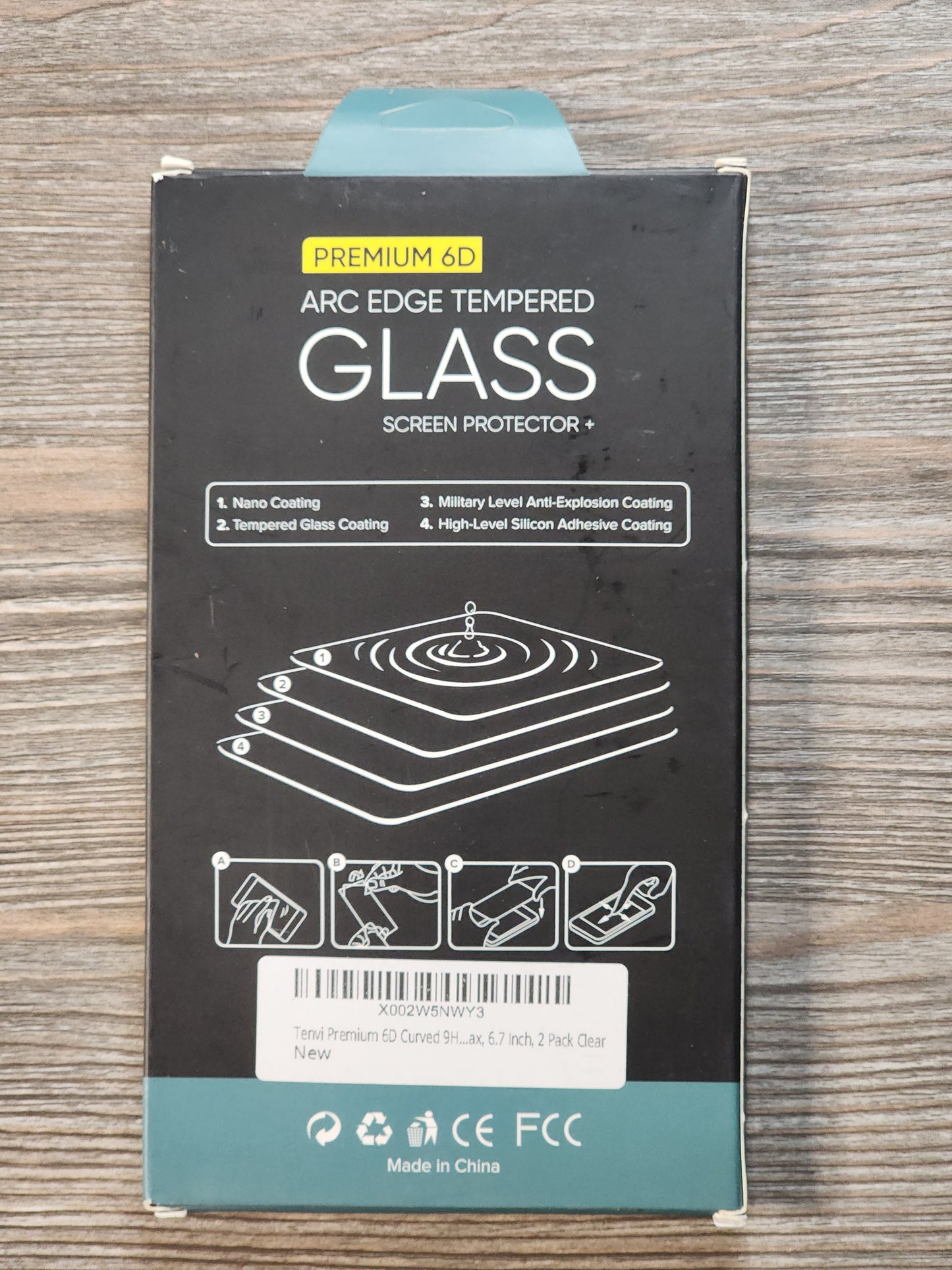 iPhone 12 Pro Max Glass Screen Protector (2 Pack)