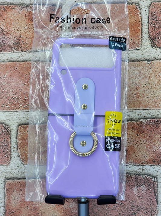 Samsung Galaxy Flip 4 Purple Phone Case