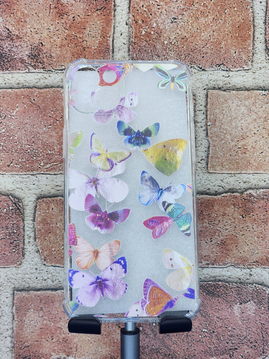 iPhone 14 Plus Clear Butterfly Phone Case