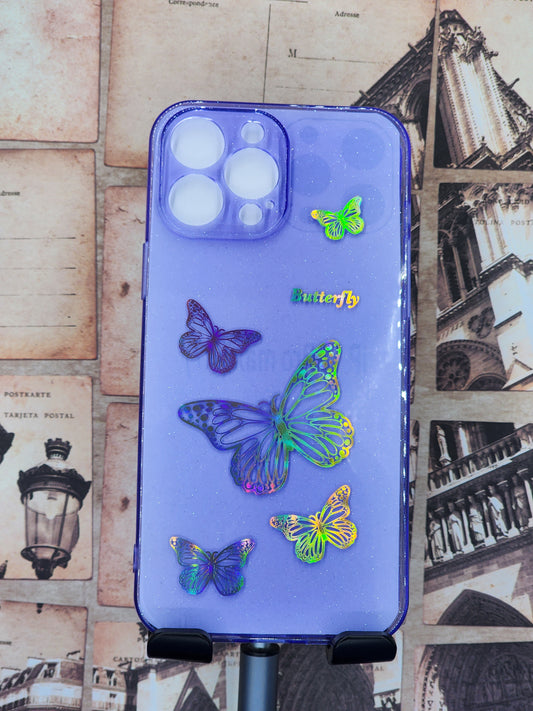 iPhone 13 Pro Max Purple Glitter