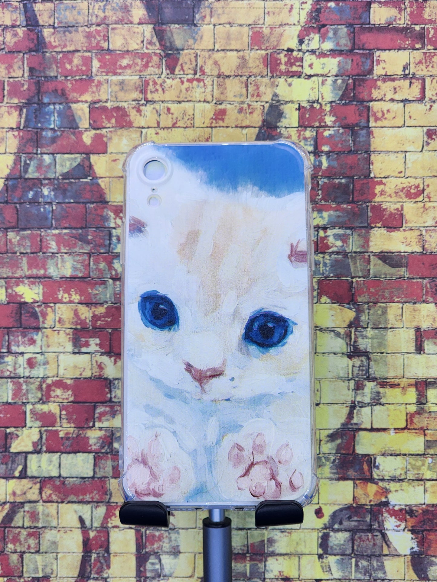 iPhone XR Cat Painting Phone Case