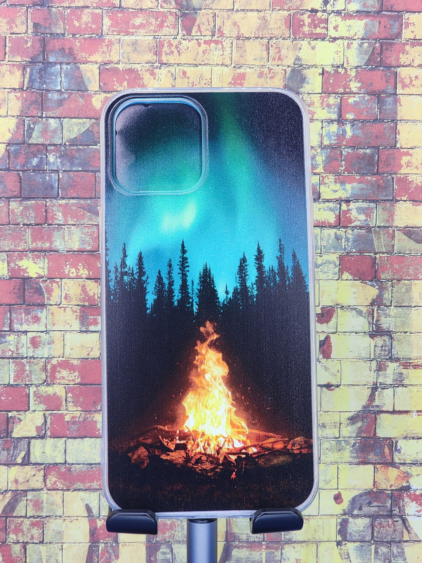 iPhone 12 Pro Max Campfire In The Woods