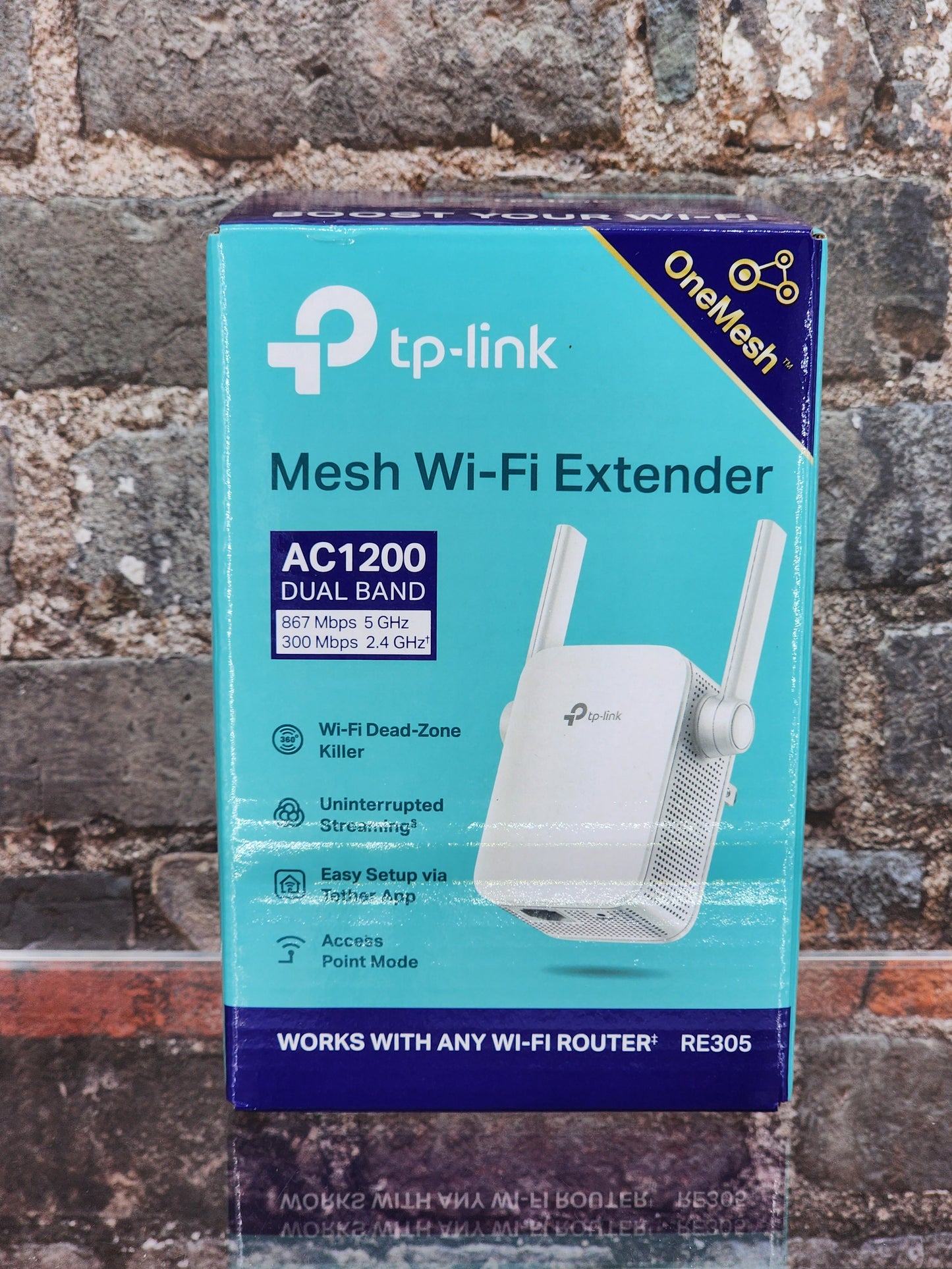 TP-LINK RE305 Dual-Band Wireless Range Extender - White