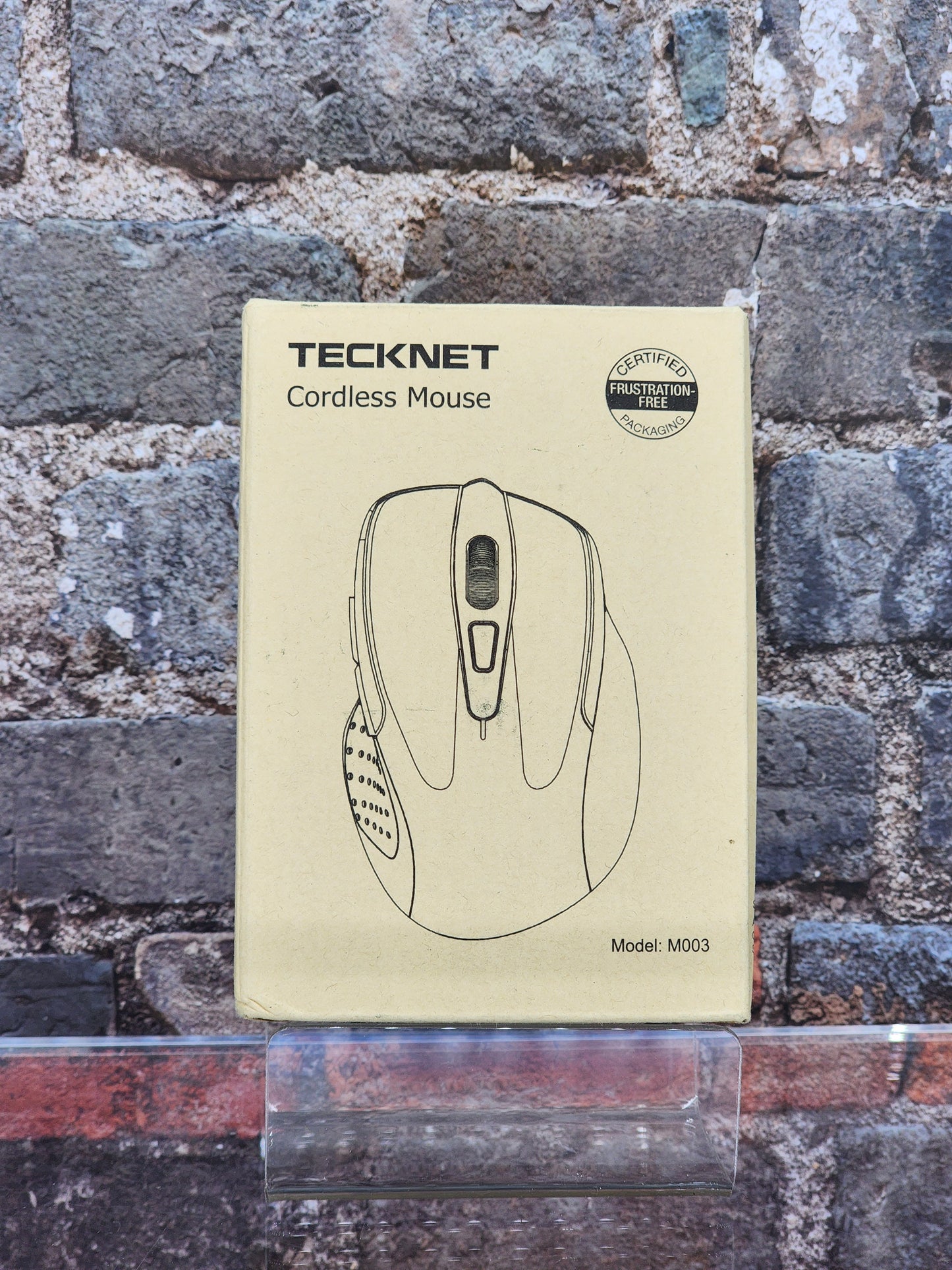 TECKNET Wireless Mouse, 2.4GHz Ergonomic Computer Mouse