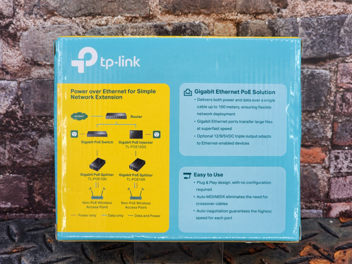 TP-LINK Gigabit PoE Splitter TL-POE10R