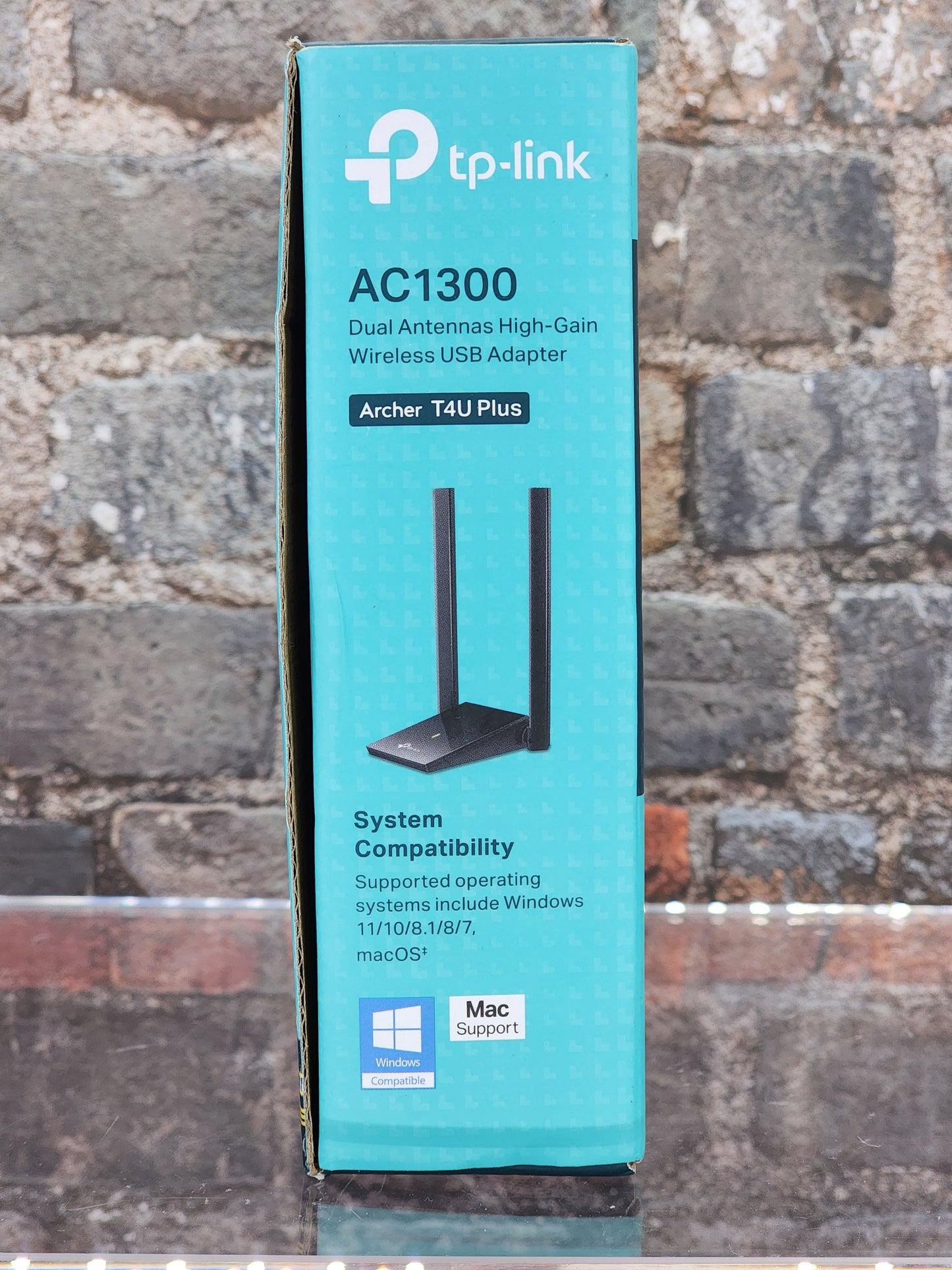 TP-Link AC1300 DUAL ANTENNAS HIGH-GAIN WIRELESS USB ADAPTER Archer T4U Plus T9B7