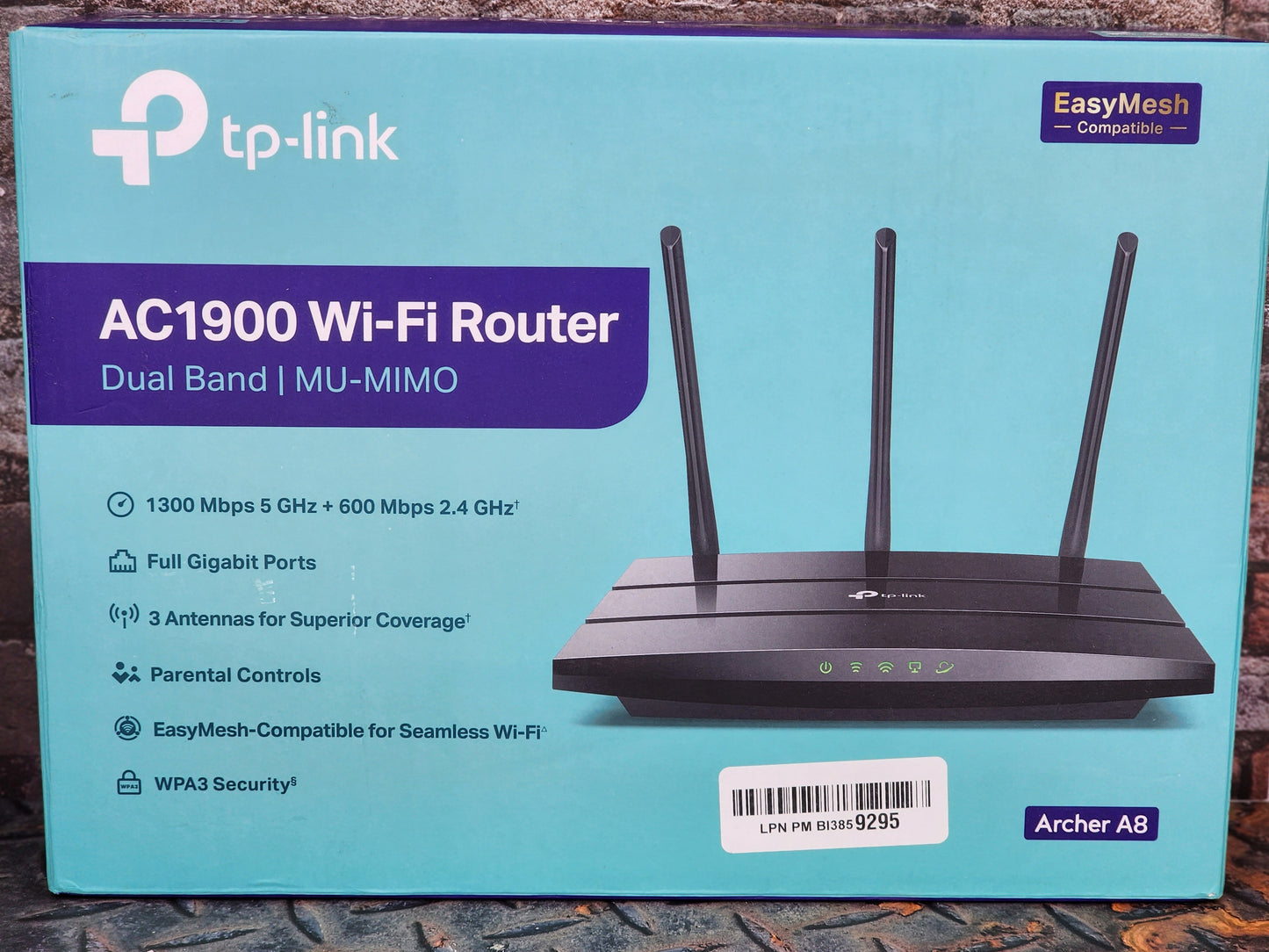 TP-Link Archer A8 AC1900 MU-MIMO Wi-Fi Router